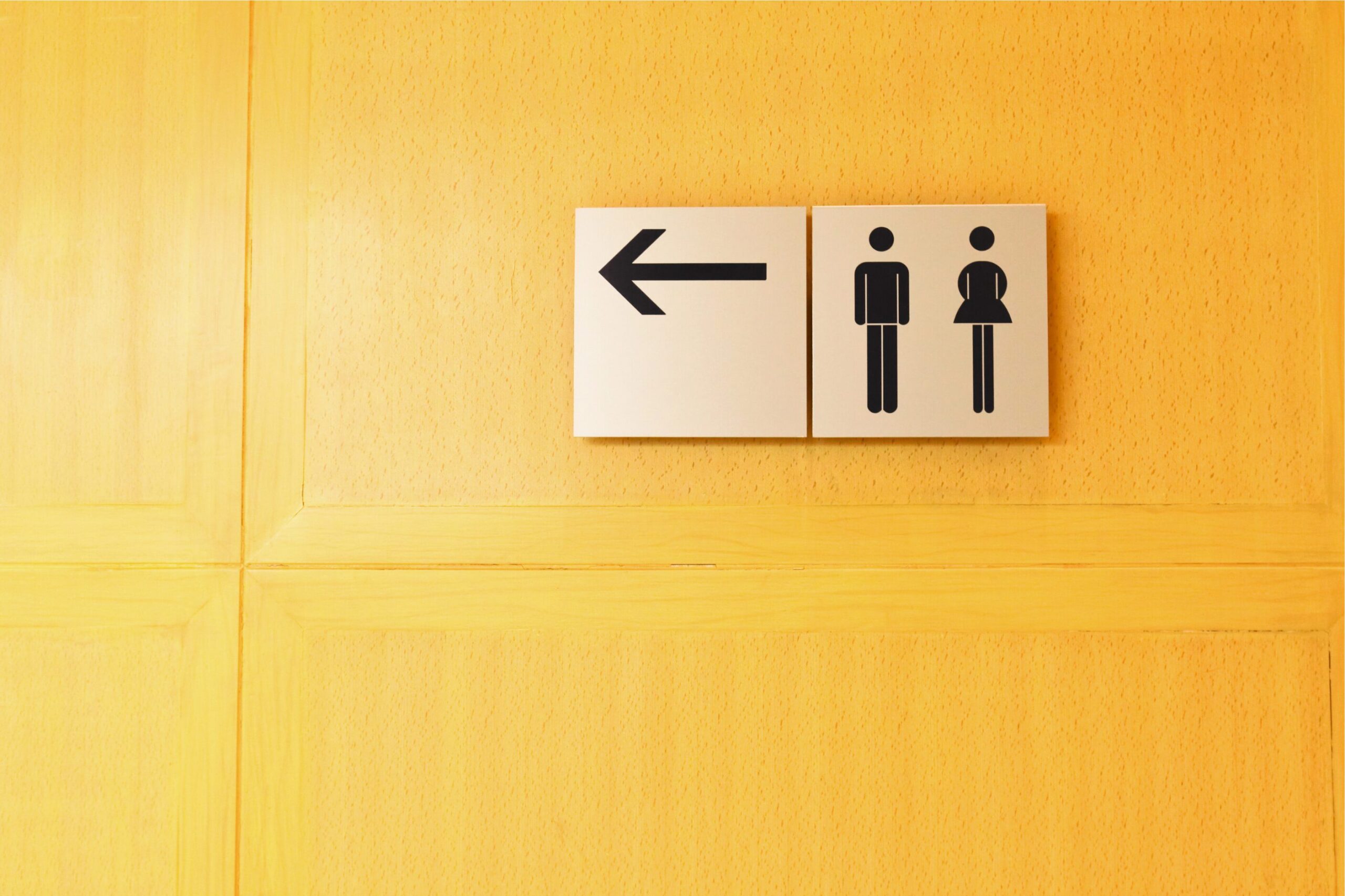 お手洗いのマーク