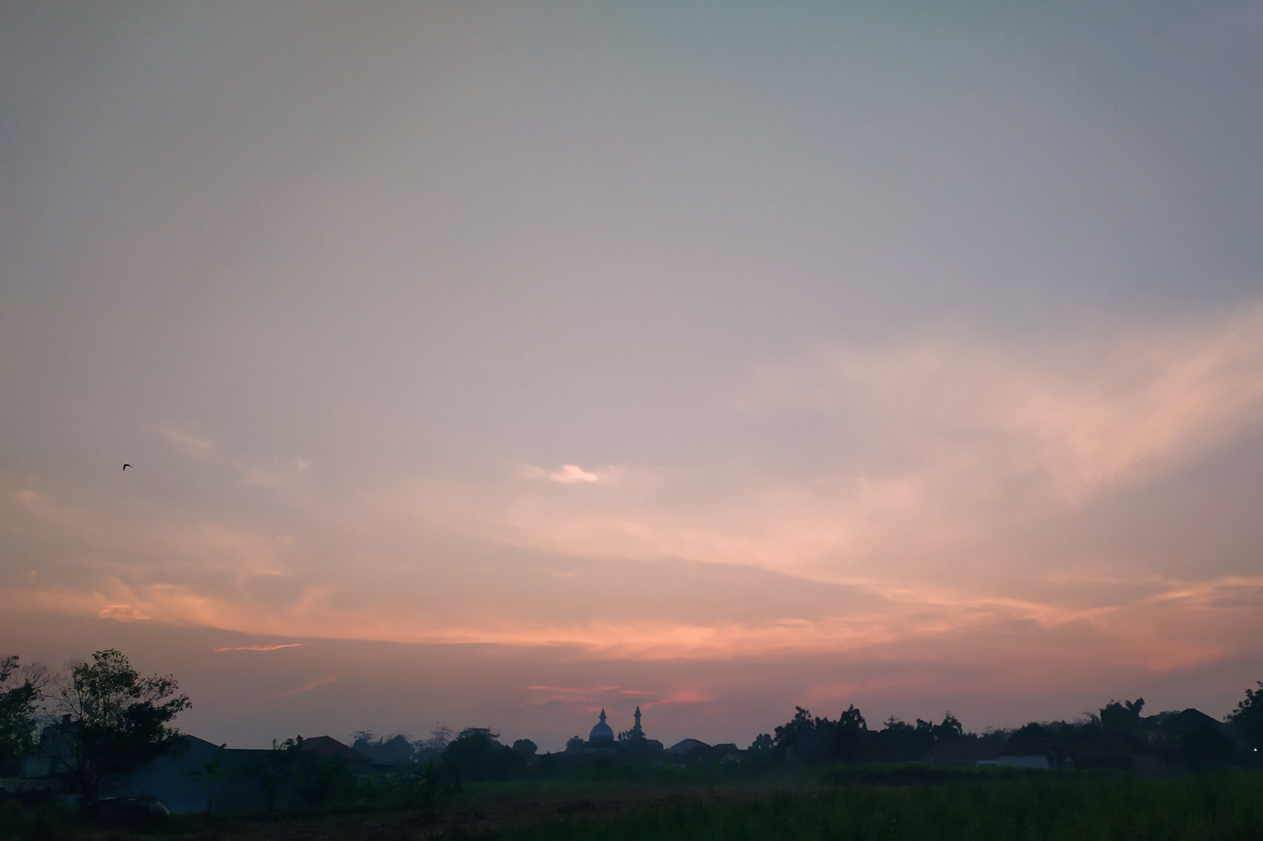 夕方の空